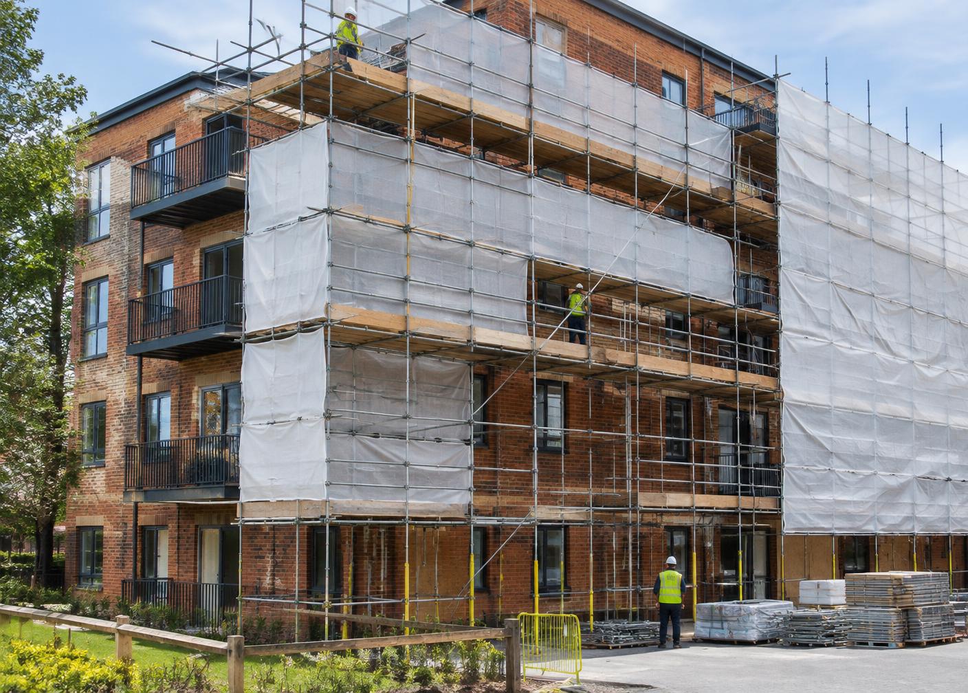 Residential scaffolding